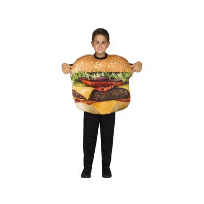 Fun World Cheeseburger Costume, One Size, Multicolor