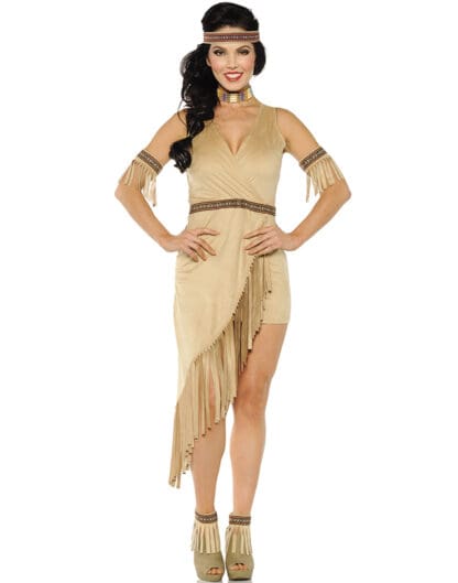 Dreamcatcher Womens Native American Halloween Costume-L