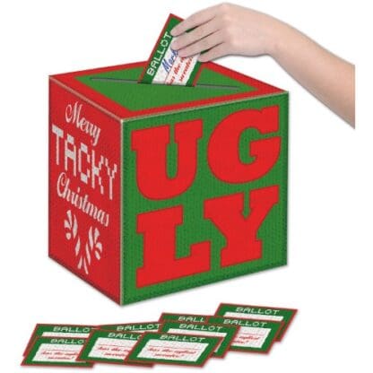 Ugly Sweater Ballot Box