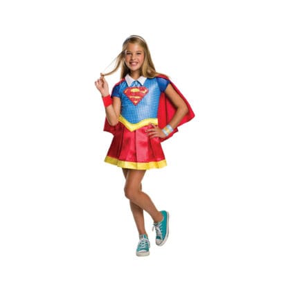 DC Superhero Girls: Supergirl Deluxe Child Costume M