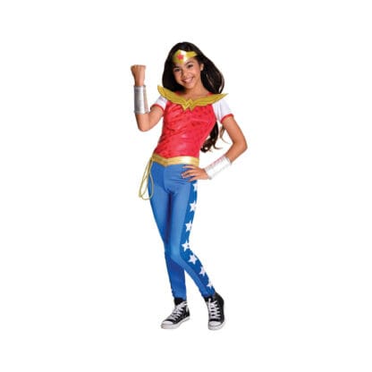 DC Superhero Girls: Wonder Woman Deluxe Child Costume L