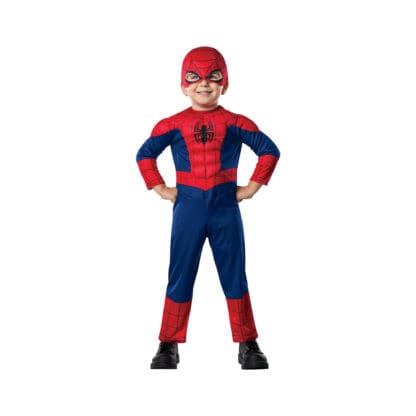 Deluxe Muscle Spider-Man Toddler Halloween Costume