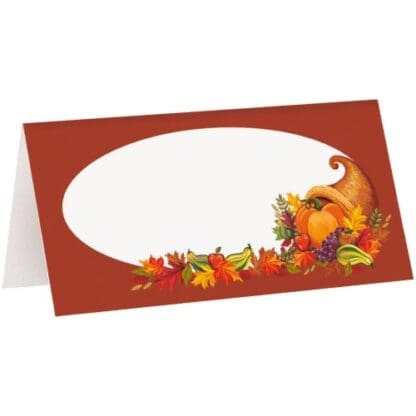 Harvest Fall Place Cards, 16ct