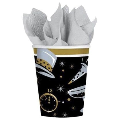 Black Tie Affair 36 Ct Paper 9 Oz Cups New Years Eve