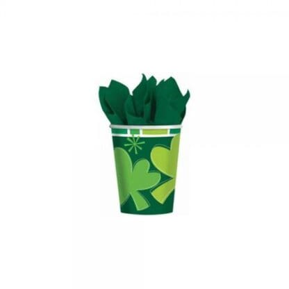 Spring Clover Paper Cups 8ct