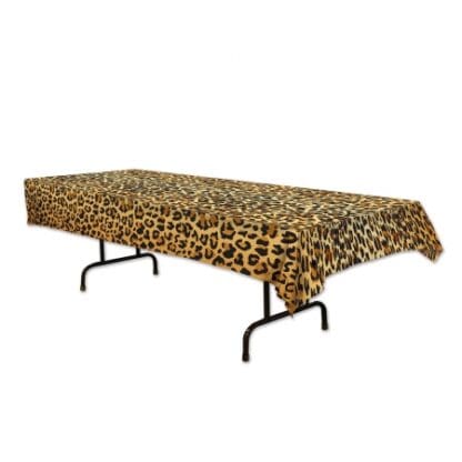 Leopard Print Table Cover by Windy City Novelties