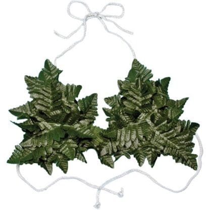 Fern Bikini Top Adult Halloween Accessory