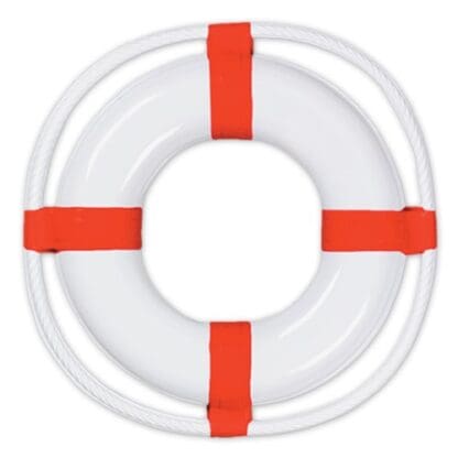 Plastic Life Preserver Wall D Cor