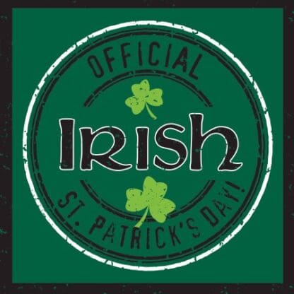 Officially Irish Napkins, 6.5", 16pk