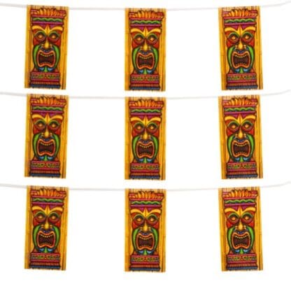 12' Tiki Pennant Banner