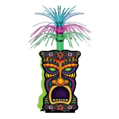 Tiki Decorative Paper Disposable Centerpiece