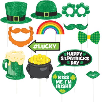 St. Patrick's Photo Prop Kit by Windy City Novelties