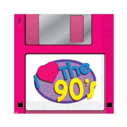 90's Floppy Disk Lunch Napkins