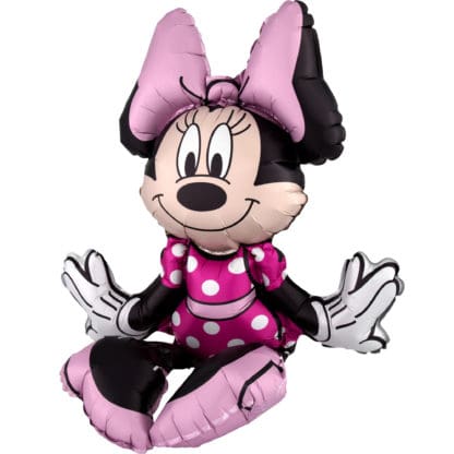 Sitting Minnie Mouse Multi - Balloon Inflate with Air 19" Tall