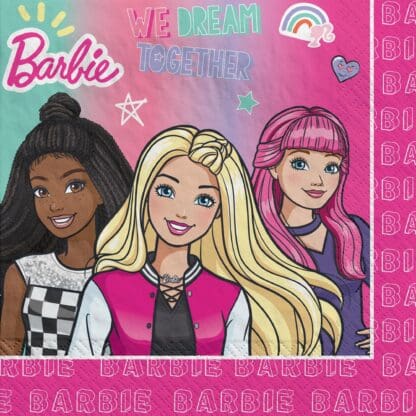 Barbie Dream Together Lunch Napkins (16ct)