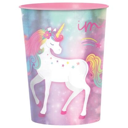 Unicorn Plastic Cup 16oz