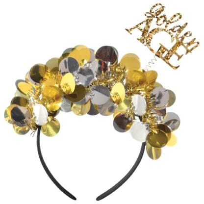 Golden Age Tinsel Headband