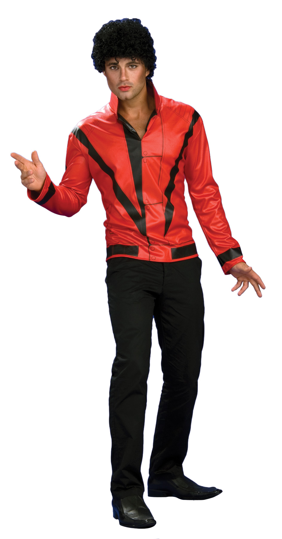 Men's Red Thriller Jacket Costume - Michael Jackson by Spirit Halloween -  The Party Place - Conway