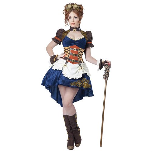 Steampunk Fantasy Adventurer Adult Costume - The Party Place - Conway