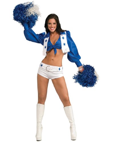 Dallas Cowboys Cheerleader and Football Player Costume