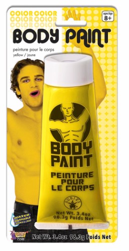 Washable Body Paint 3.4oz Red - The Party Place - Conway
